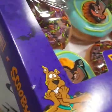 Flashback to the case of the disappearing donuts. Scooby Doo Donuts!