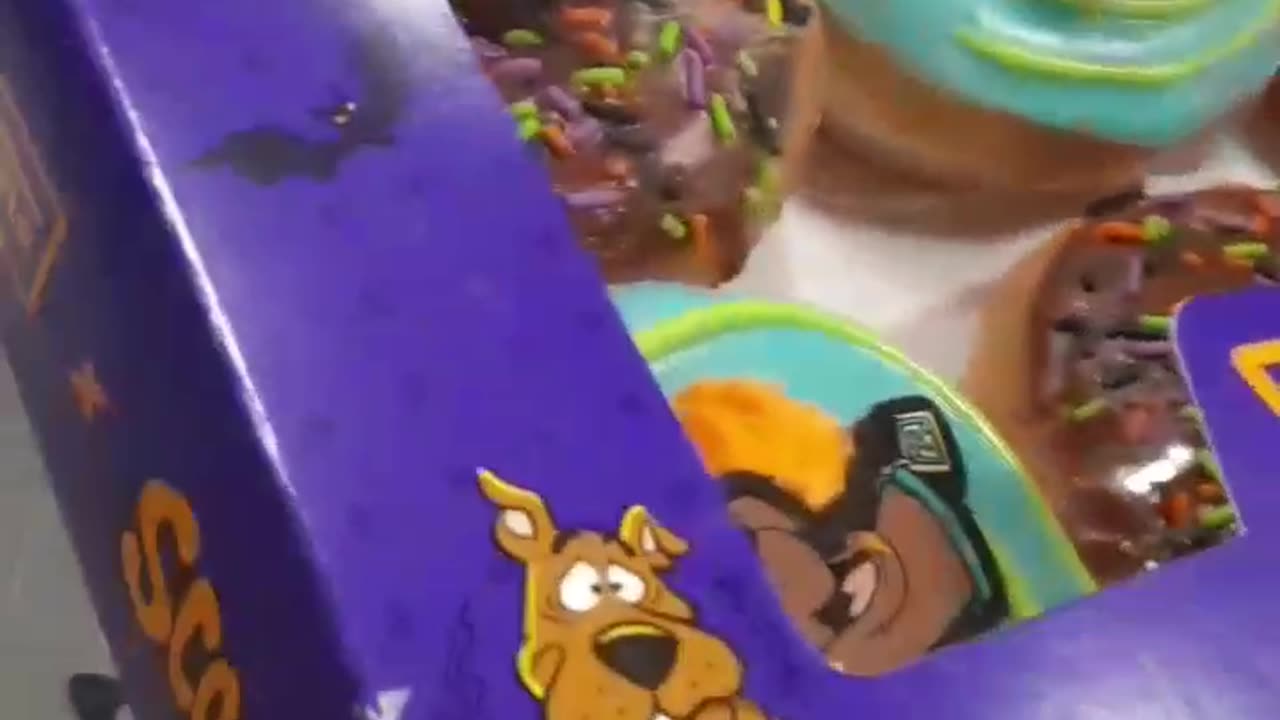 Flashback to the case of the disappearing donuts. Scooby Doo Donuts!