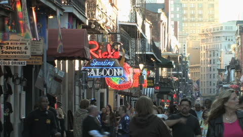 A crowded street