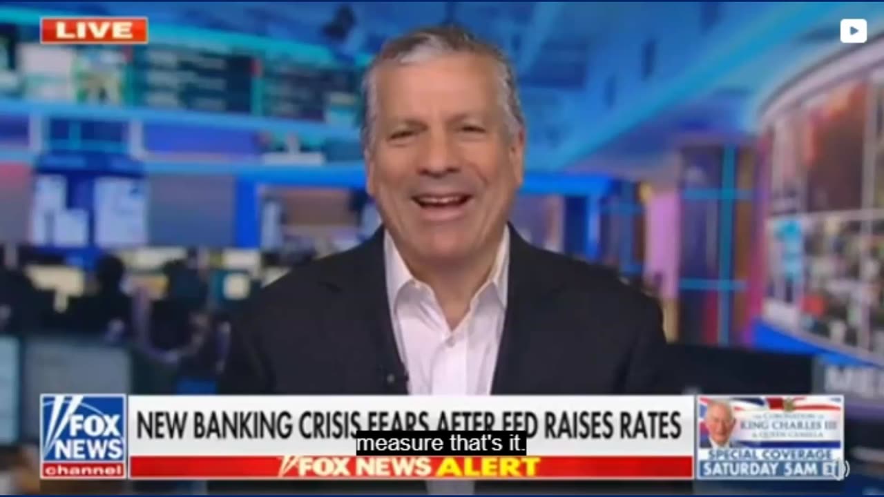 When Charlie Gasparino has to use slang term to describe the banking situation!