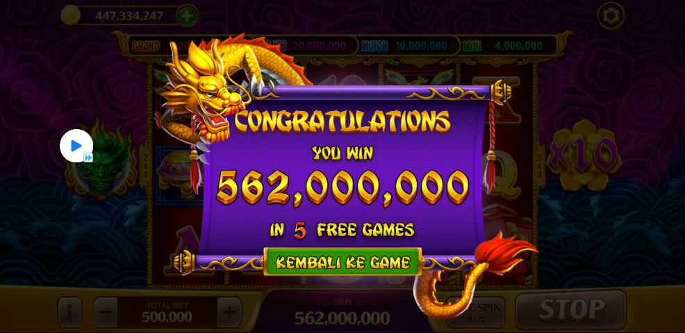 JACKPOT IN 5 DRAGONS DOMINO ISLAND