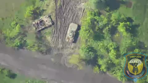 An AFU BMP-2 was destroyed by a Lancet UAV strike.