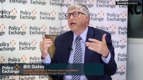 Bill Gates Admits To Investing In World Depopulation