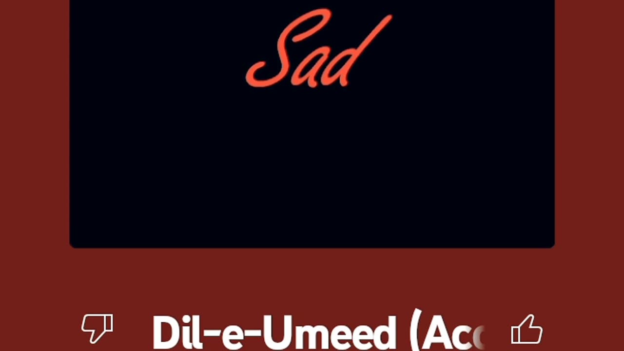 Song Dil e umeed