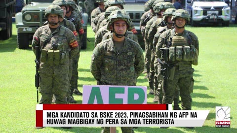 Mga kandidato sa BSKE 2023, pinagsabihan ng AFP