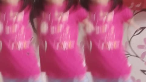 Dancing little girl