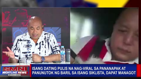 Isang dating pulis na nag-viral sa pananapak sa isang siklista, dapat managot