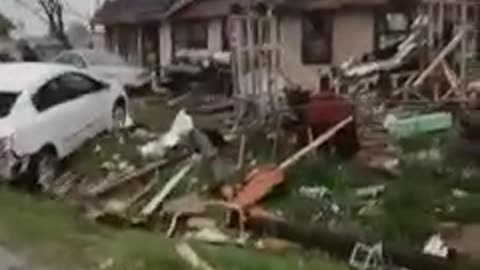 Tornado made landfall in Laguna heights