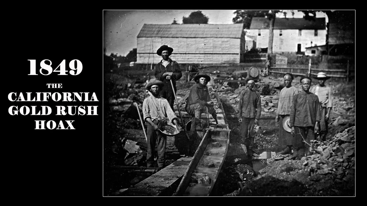 Whites' Deception Never Stops, California Gold Rush