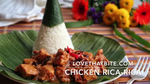 Chicken Rica Rica - spicy Indonesian food