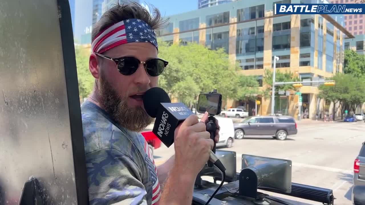 Abortion Activists Go Wild In Austin, Texas When American Flag Rides By