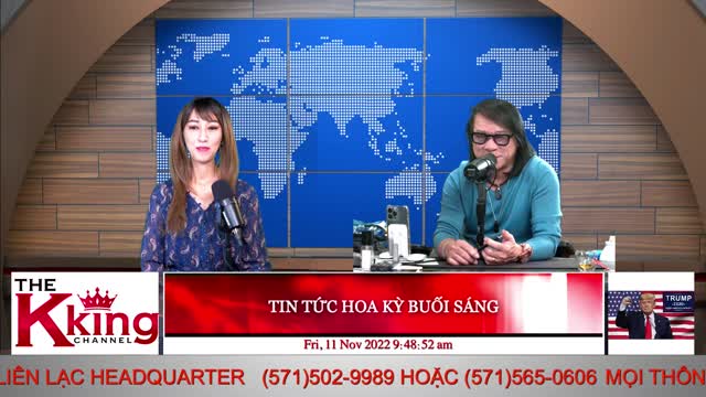 TIN TỨC HOA KỲ BUỔI SÁNG - 11/11/2022 - The KING Channel
