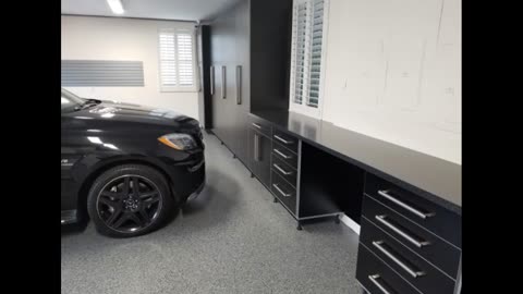 GARAGE CABINETRY & POLYUREA FLOORING #17