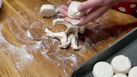 2 Ingredient Biscuits - Easy Recipe - Old Fashioned Baking at Home