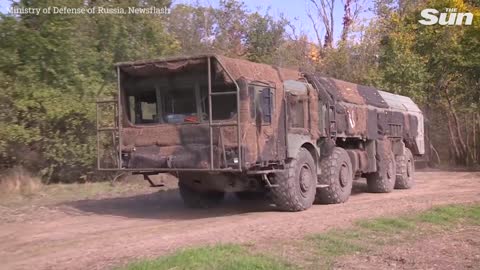 Russia launches nuclear capable Iskander-M missiles at Ukrainian positions