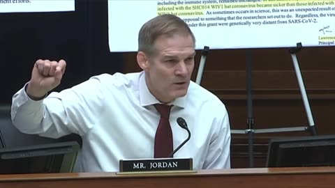 Rep. Jim Jordan reveals seven facts about COVID origins that Dr. Fauci hid