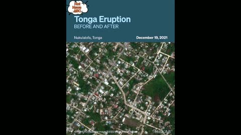 1/19/2022 Satellite images before and after the Hunga Tonga