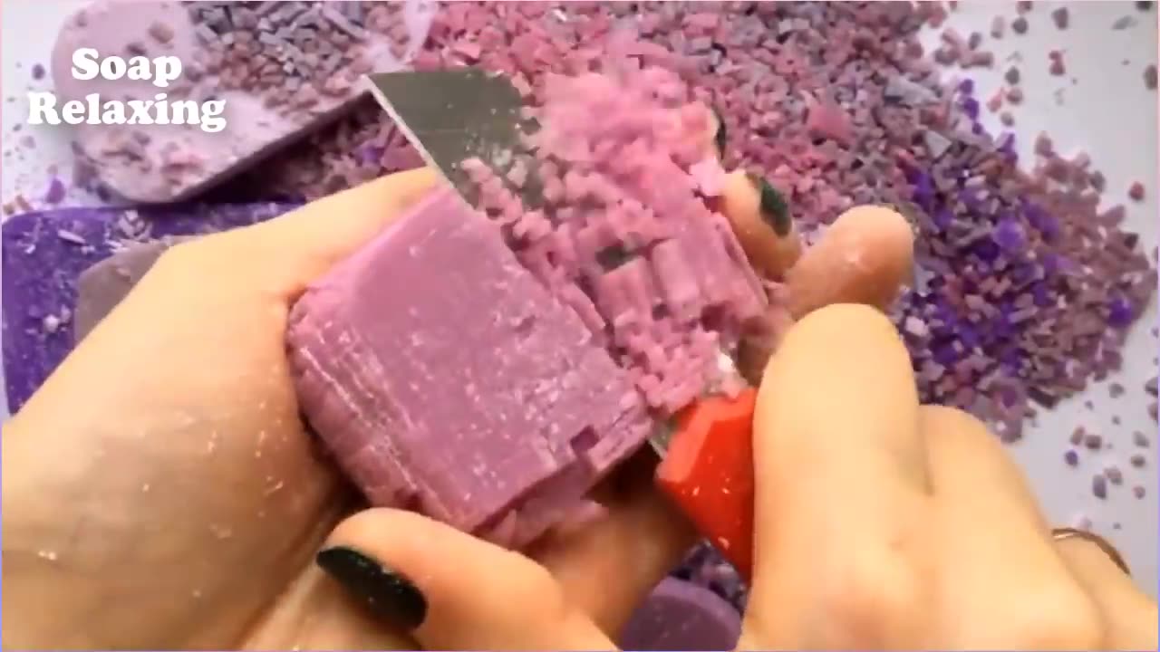soap cutting, relaxing,
