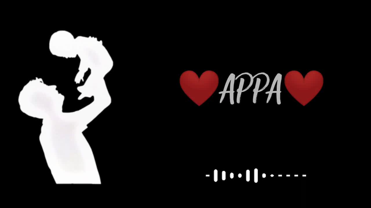 ❤️Appa ❤️BGM 🥰 tamil 💗 what's app status 💞