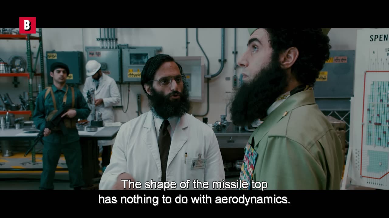 Top 4 most absurd and hilarious scenes from The Dictator 🌀 4K