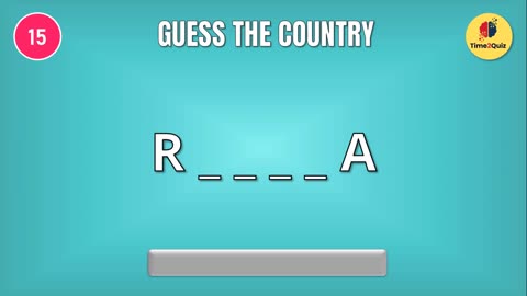 Guess The Country by First and Last Letters (Easy, Medium, Hard) _ Country Quiz