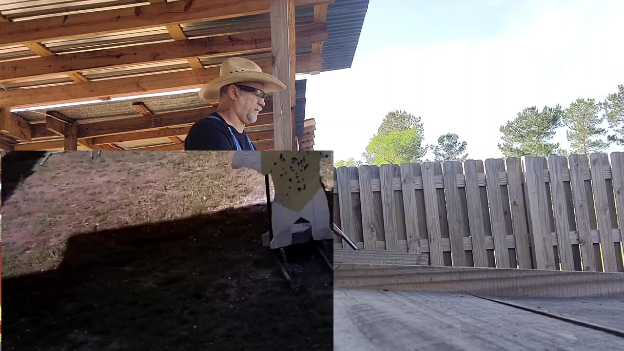 Cowboy Silhouette and 22LR Plinking