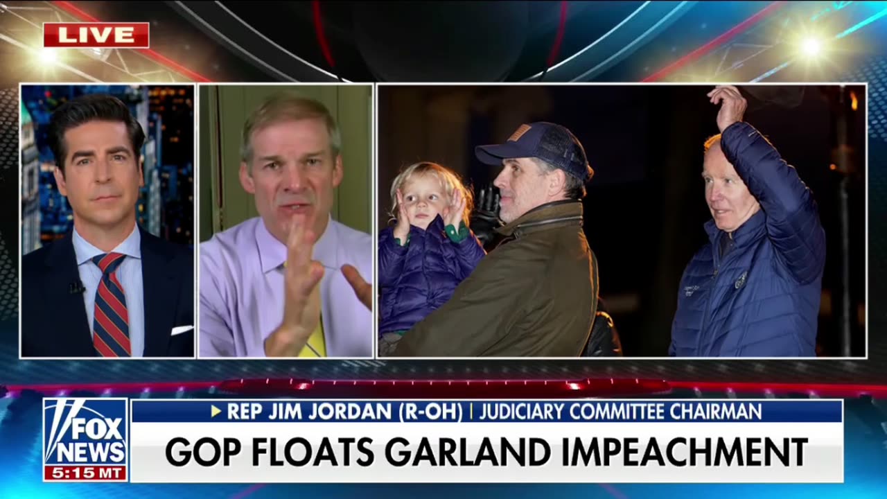 Rep. Jim Jordan: "We want to talk to David Weiss ... We want to talk to Lesley Wolf