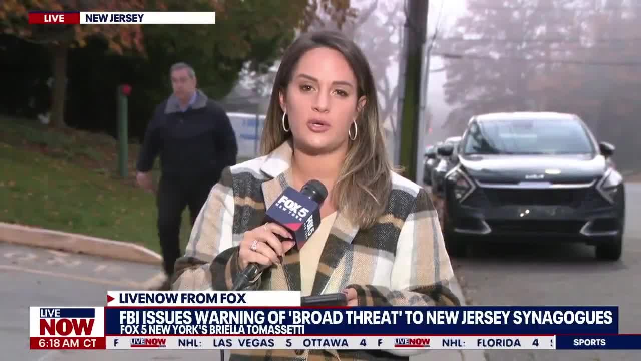 'Stay alert': FBI has 'credible information' of threat to synagogues in NJ | LiveNOW from FOX