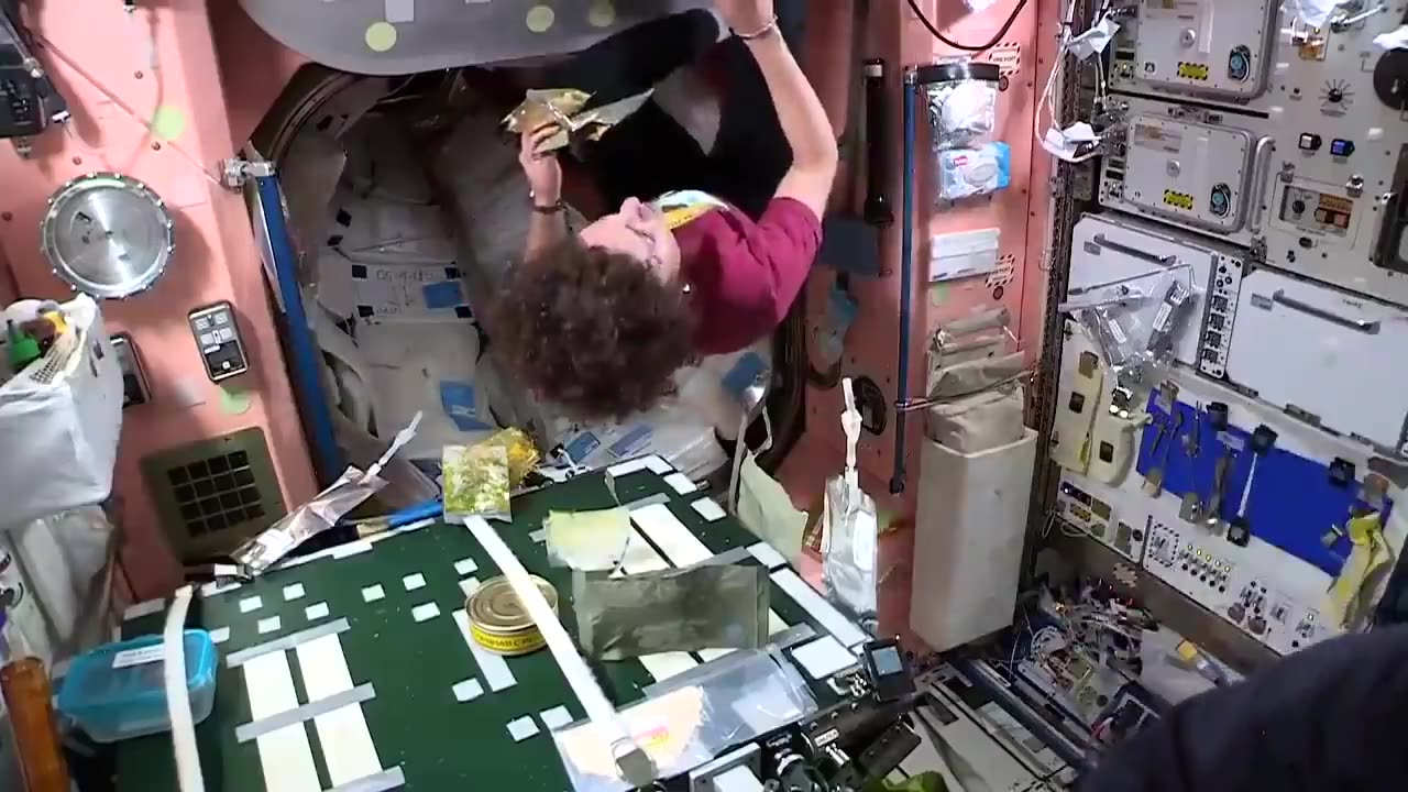 Space makes eating a lot more fun!' Astronauts explain food prep