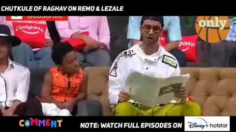 Raghav Juyal Comedy _ UNLIMITED JOKES _ Raghav and Remo D_Souza _ Dance Plus