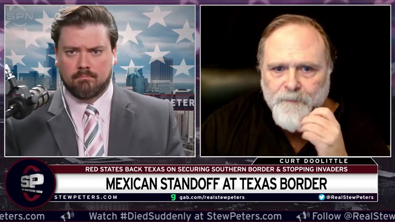 LIVE: Chaos At Southern Border Turns Into MEXICAN STANDOFF, Red States Back Texas Over TRAITOR Biden