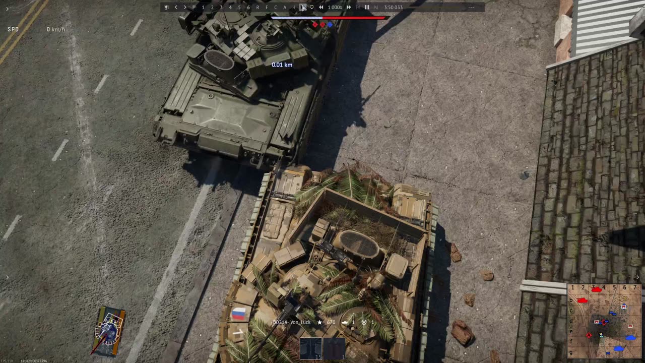 WT-RUSSIA-T-80BVM (x5 Kills)