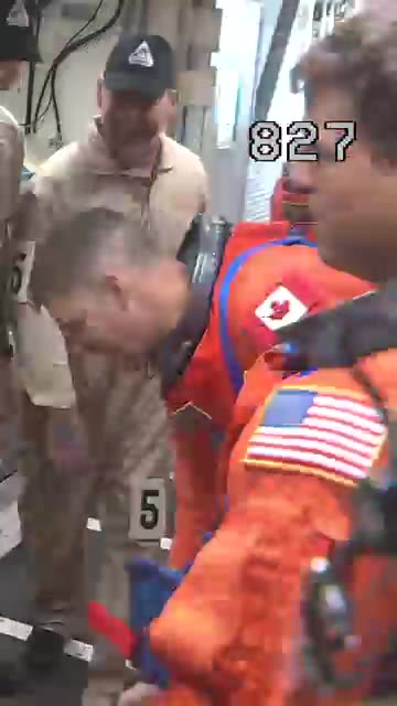 Artemis II Astronauts Launch Day Demo