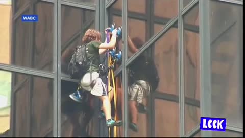 Young Boy* Tried* to Climb Trump Tower