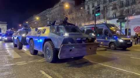 Military Convoy Released in France