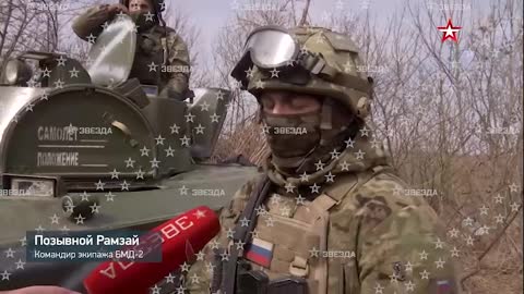 Russian paratroopers in Mariupol