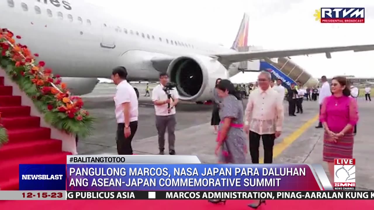 PBBM, nasa Japan para daluhan ang ASEAN-Japan Commemorative Summit