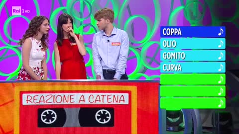 RAIUNO - Reazione A Catena-La Catena Musicale (08/07/2019)