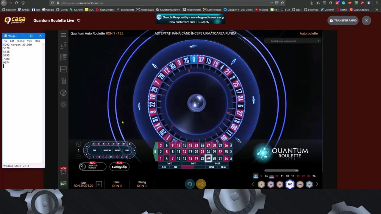 🟢 ᴴᴰ BEST Roulette System | Software 2023 / 2024 - ADRIAN BUZAN [ LIVE ]