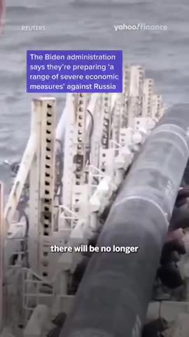 Norstream 2. We will bring an end to it