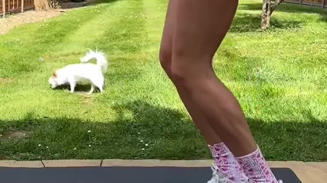 Master your jump rope footwork PART 6 - heel taps tutorial