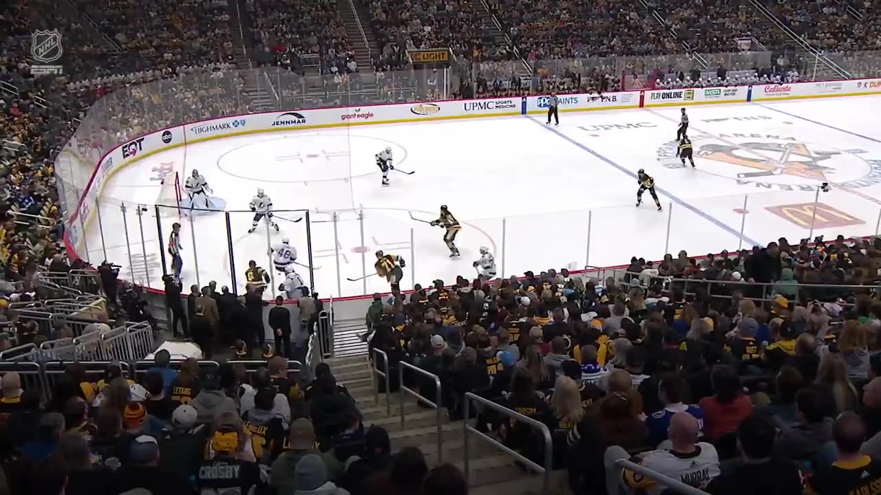 NHL Malkin's second goal of the game