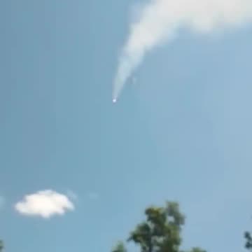 Incredible Footage of Ukrainians Firing Explosive Demining Vehicle