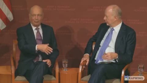 Klaus Schwab naming his students who are now infiltrating world governments.