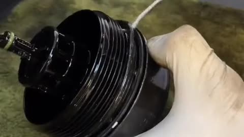 Replace oil filter element.