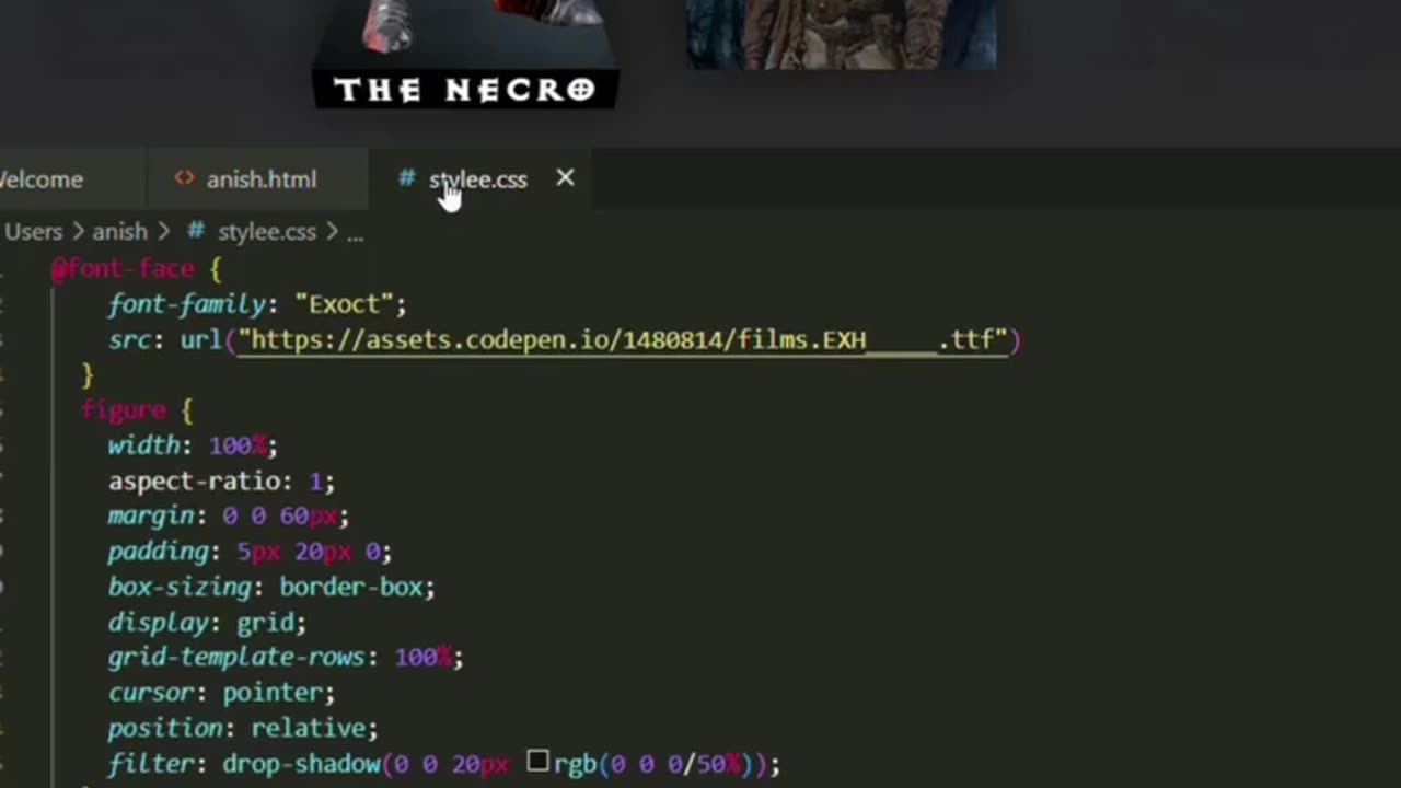 3d card hover effect using html css #trending #shorts #viral #reels