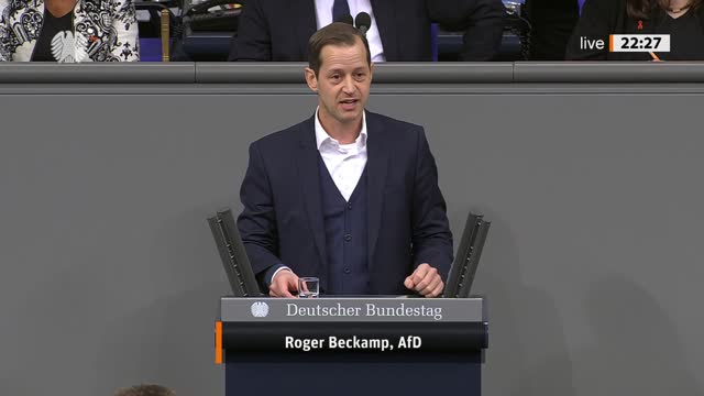 Roger Beckamp Rede vom 01.12.2022 - Kommunales Vorkaufsrecht in Milieuschutzgebieten