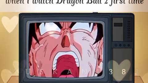 First time dragon Ball z scene 🤣🤣 and wait dad