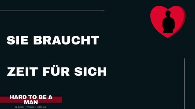 Sie sagt sie braucht Zeit für sich (Trennung / Beziehung)