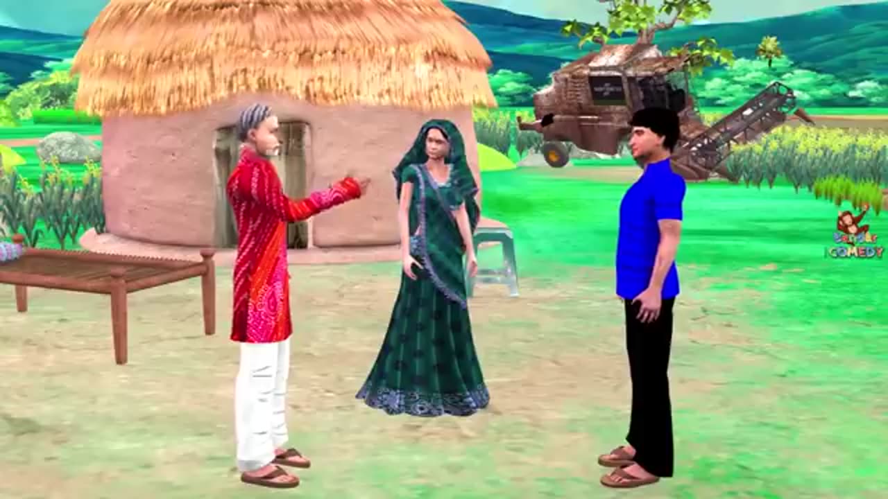 हार्बेस्टर बहेली harbester baheli hindi moral cartoon